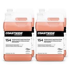 Coastwide Professional Antibacterial Liquid Hand Soap, 1 Gal., Fresh Scent, 4/Carton – Image 1