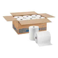  enmotion Hardwound Paper Towels, 1-ply, 800 ft./Roll, 6 Rolls/Carton  – Image 1