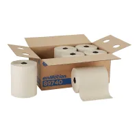 enmotion Flex Recycled Hardwound Paper Towels, 1-ply, 550 ft./Roll, 6 Rolls/Carton  – Image 1