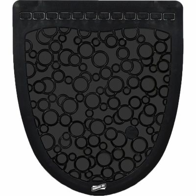 Genuine Joe Deodorizing Urinal Mats Urinal, Restroom - 18.75" Width x 20.380" Depth - Black - 6 / Carton (GJO85201) – Image 1
