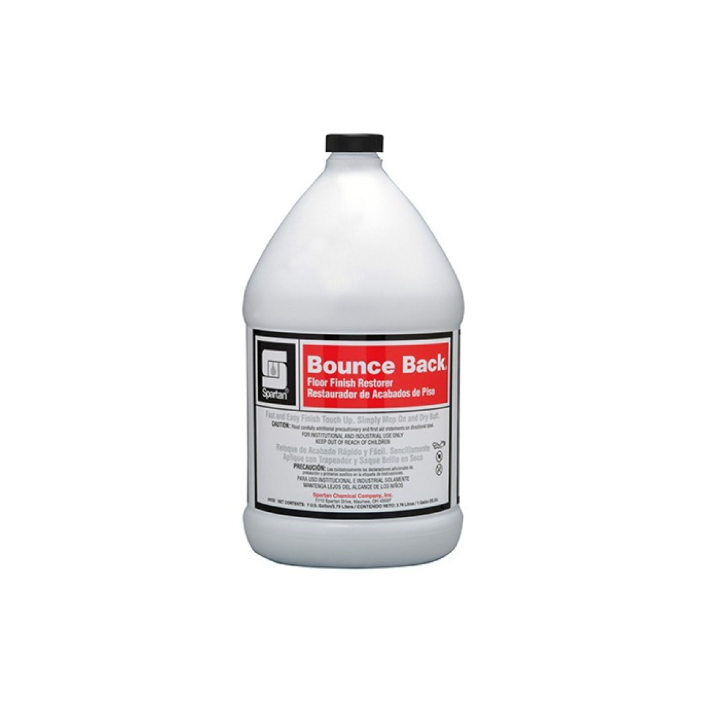 Spartan Bounce Back Floor Finish Restorer, 4 x 1 Gal – Image 1