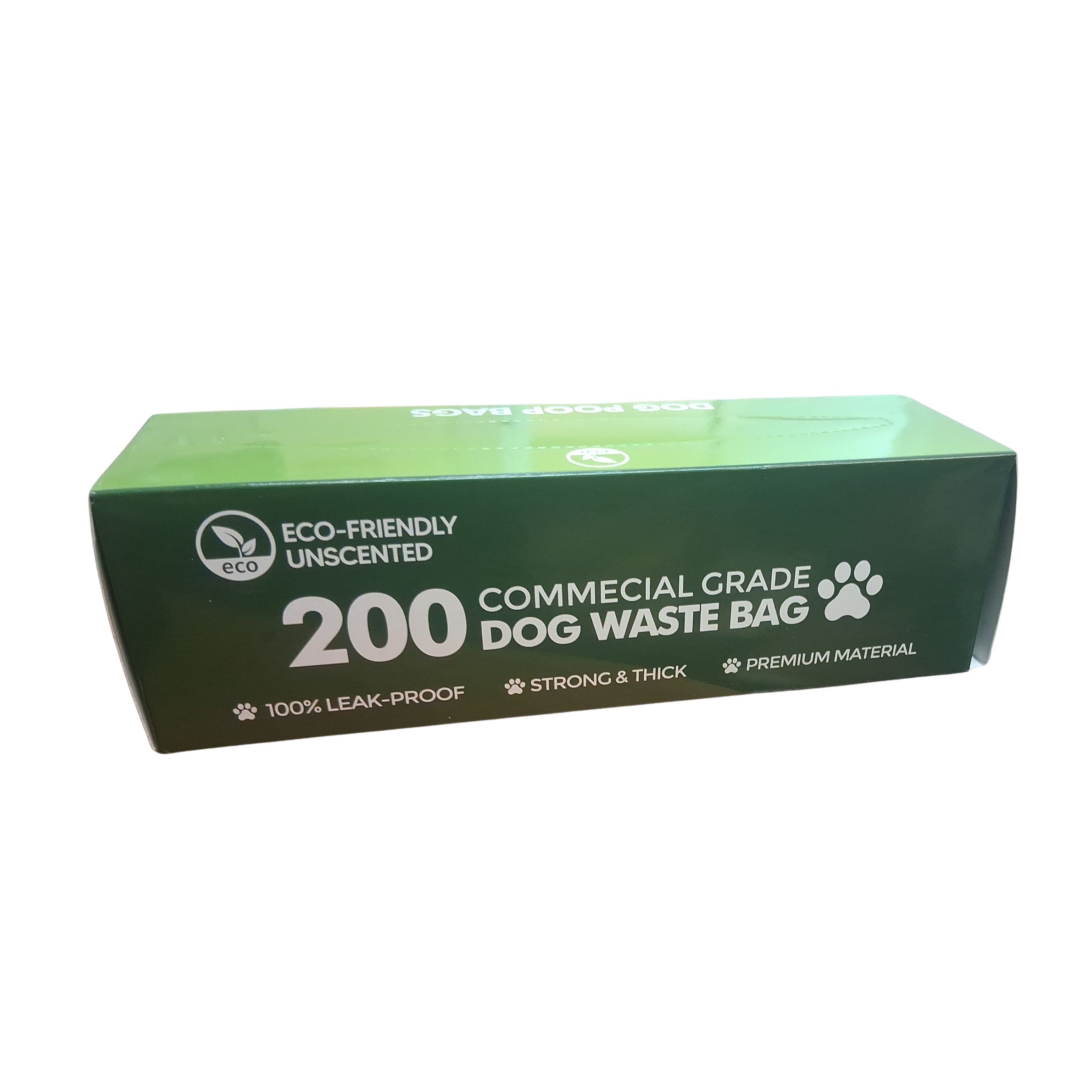 Eco friendly Unscented 200 Commercial Grade Dog Waste Bag – Image 1