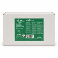 1 10-Piece EVA Resin Non-Para Urinal Screen Green, Herbal Eucalyptus Scent – Image 1
