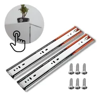 Corredera Extensión Push Open-cierre Suave 50cm (jgo) Herma – Imagen 5
