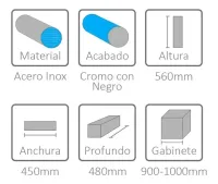 Esquinero Mágico Para Cocina De Acero Inoxidable Derecho – Imagen 5