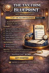 THE TAX FIRM BLUEPRINT™ – Image 1