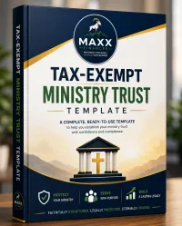 Tax Exempt Ministry Trust Template – Image 1
