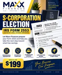 IRS Form 2553 — Election by a Small Business Corporation – Image 3