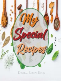 My Special Recipes — Interactive Recipe Workbook – Image 1