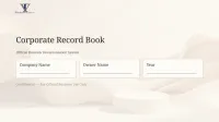 Corporate Record Book — Business Records Workbook & Setup Guide – Image 1