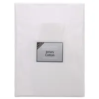 100% Cotton White Fitted Sheet – Image 1