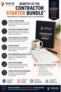 Contractor Starter Bundle™ - Essential Construction Documents for Every Residential Contractor – Image 3