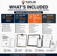 Residential Contractor Document Bundle - The Complete Instant Downloadable Construction Documentation System – Image 2