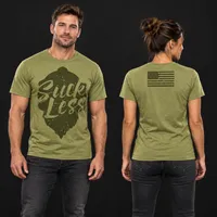 TBS Suck Less Silhouette Goon – Sage Green, Small