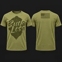 TBS Suck Less Silhouette Goon – Sage Green, Medium