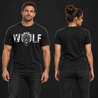 TBS Wolf Tee – Black, Large