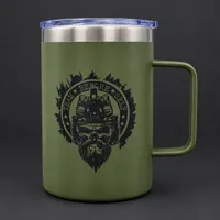 TBS Stainless Steel Coffee Mug – OD Green