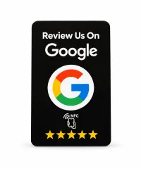 Google Review Card - Wallet Size - 1 Card – Image 1