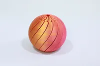 Flexy Fidget Ball – Silk Yellow/ Red