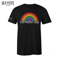 Copyright God Rainbow Tee – Image 1