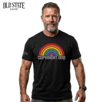 Copyright God Rainbow Tee – Image 2