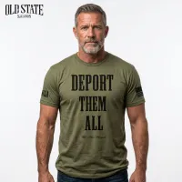 Deport Them All Old State Saloon Tee – Image 2