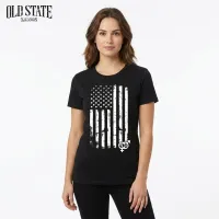 Hetero Month Flag Tee - Womens – Image 3