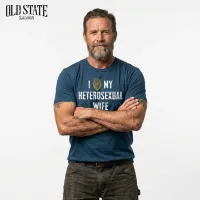 I Love My Heterosexual Wife Tee – Image 2