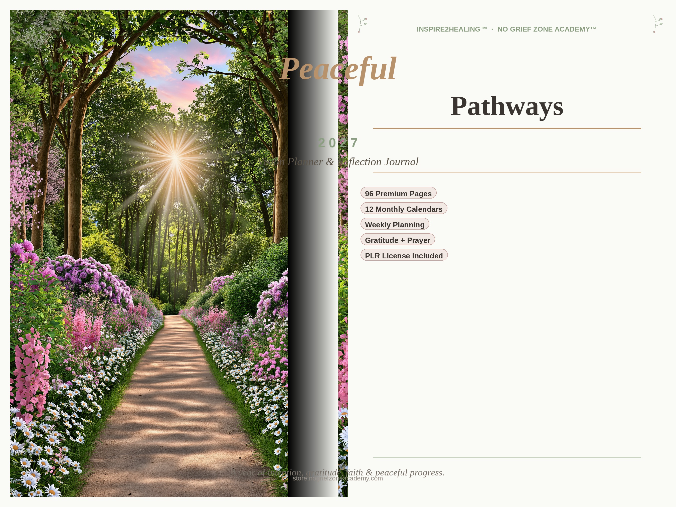 2027 Peaceful Pathways Journal – Image 2