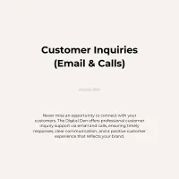 Customer Inquiries (Emails & Calls) – Image 1