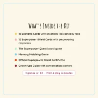 Tricky Behaviors: The Superpower Shield Game©  (Ages 4–8) – Image 4