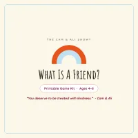 What Is A Friend?© Printable Game Kit  (Ages 4–8) – Image 1