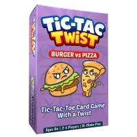 Tic Tac Twist - Burger Vs Pizza - Family Card Games – Image 1