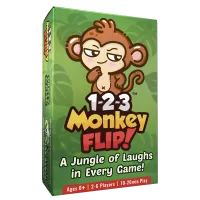 1-2-3 Monkey Flip! - Slap Party Card Game – Image 1