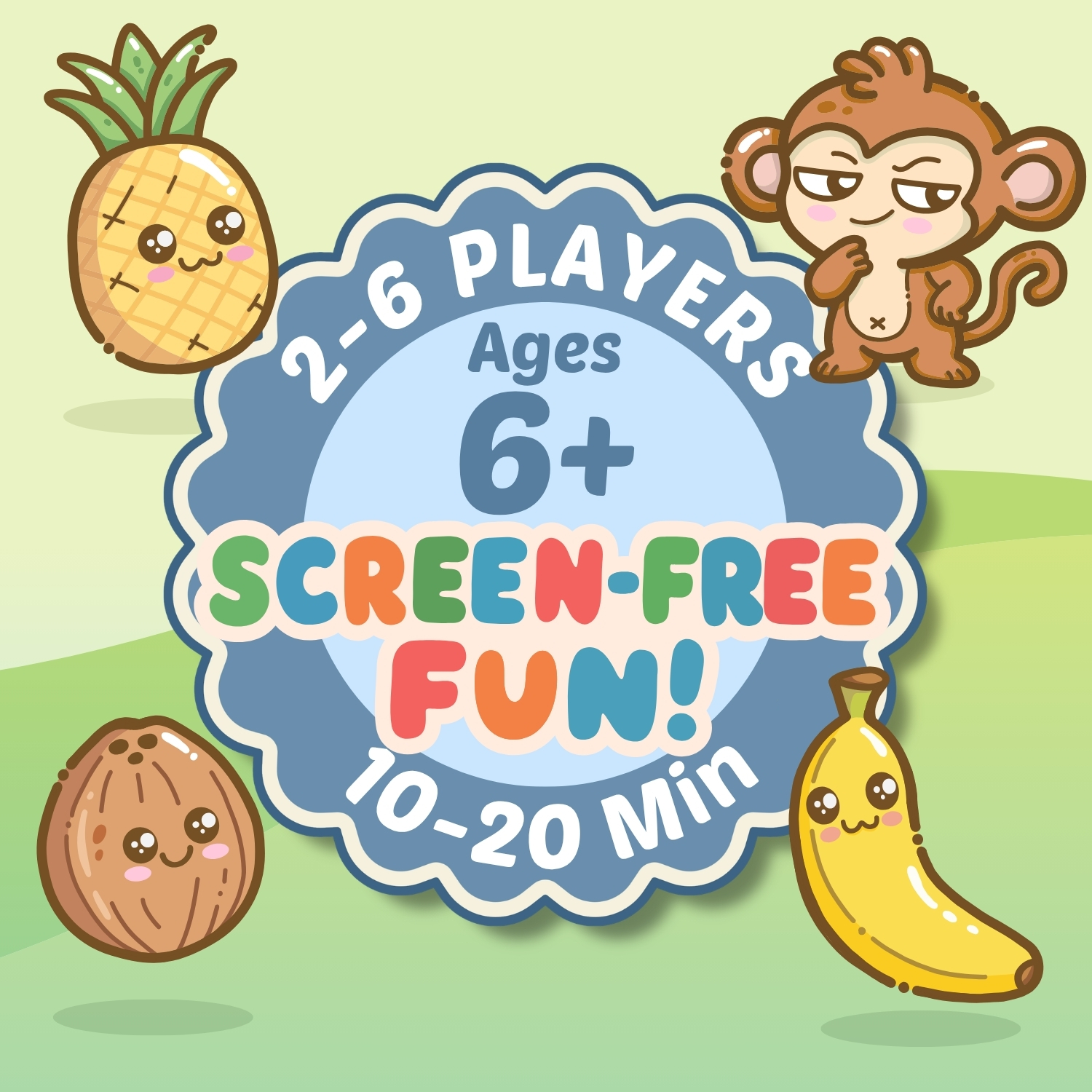 1-2-3 Monkey Flip! - Slap Party Card Game – Image 6