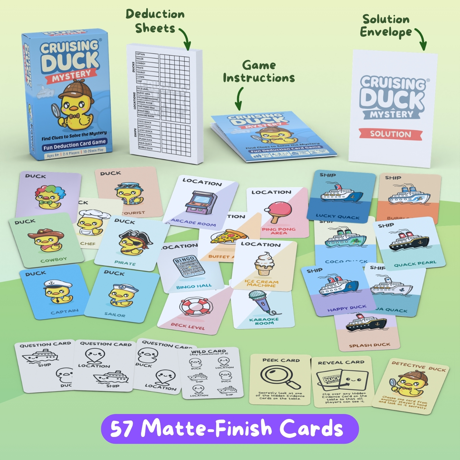 Cruising Duck Mystery - Deduction Card Game – Image 4