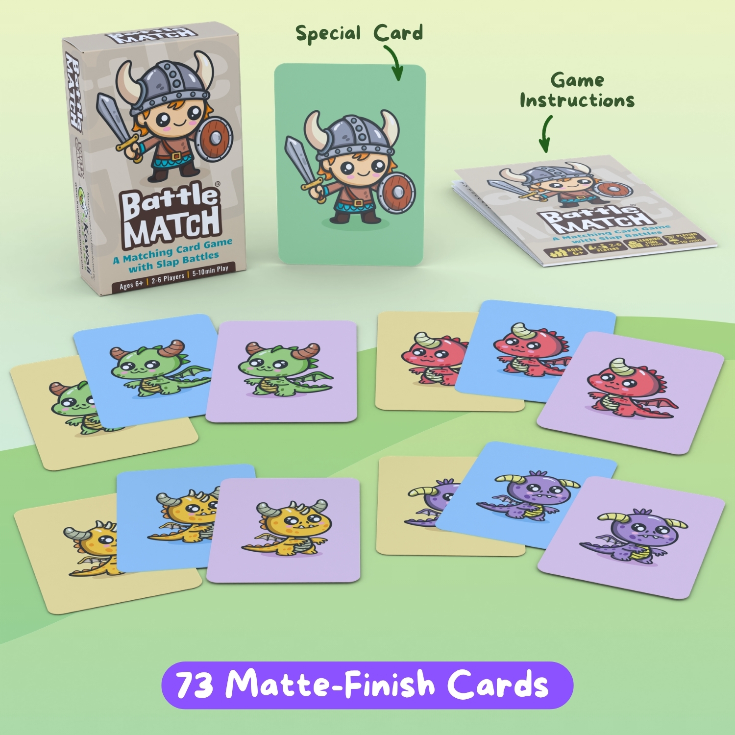 BattleMatch -  Matching & Slap Party Card Game – Image 2