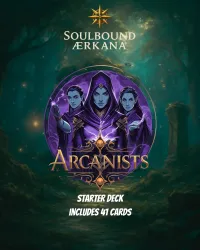 Soulbound Ærkana® - Arkanisten Starter Set - Arkanum fließt - komplett spielbereit. Keine Booster nötig. Sofort loslegen. – Image 1