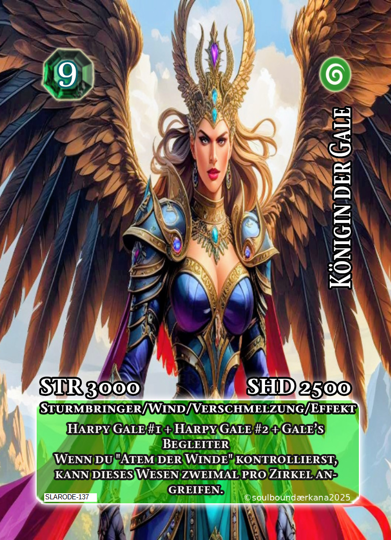 Soulbound Ærkana® - Sturmbringer Starter Set - komplett spielbereit. Keine Booster nötig. Sofort loslegen. – Image 3