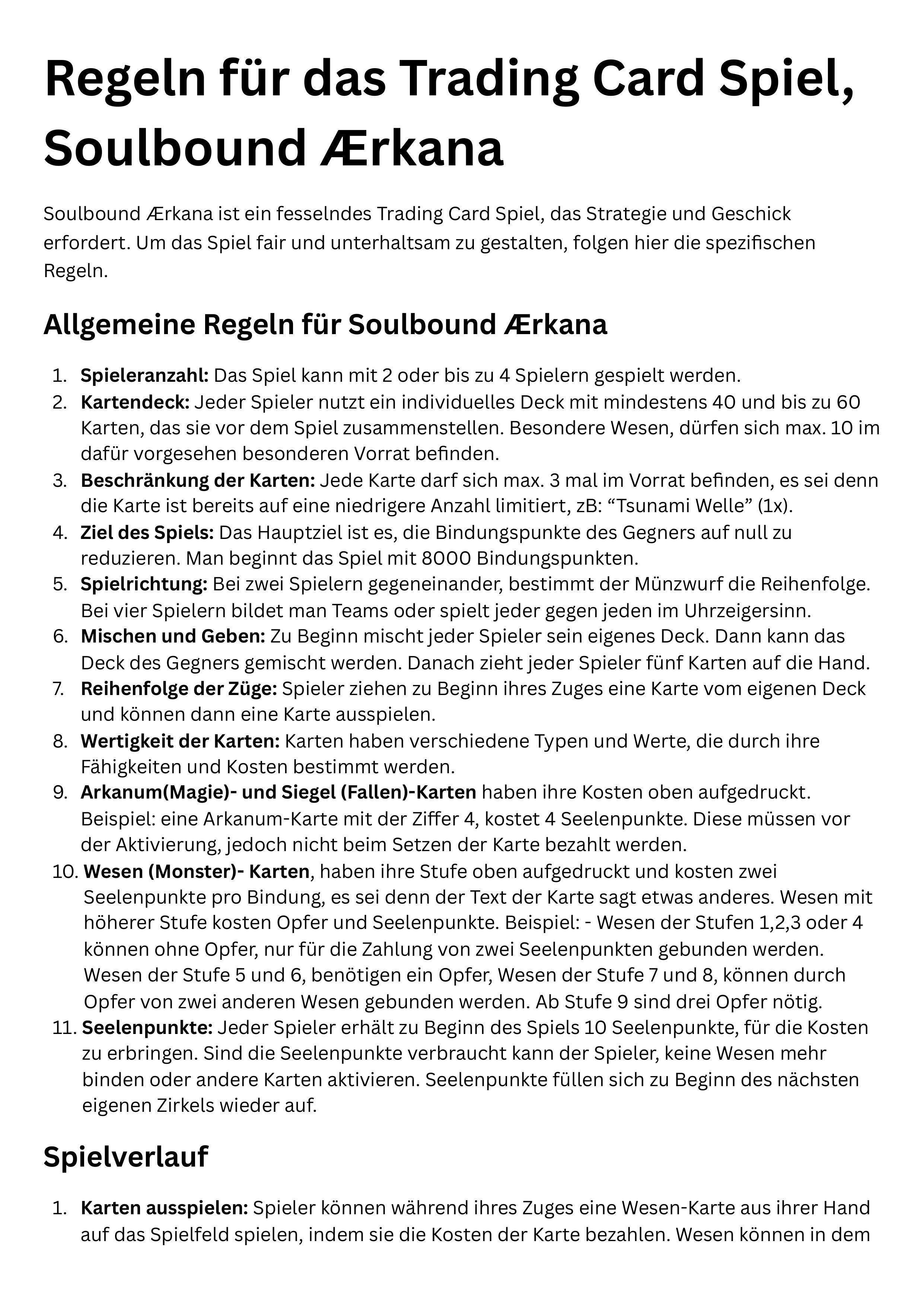 Soulbound Ærkana® – 2-Spieler Set - "Das Duell" – Image 7