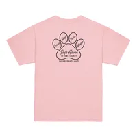 Paw Print Youth T-Shirt Black Logo – Image 12