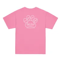 Paw Print Youth T-Shirt White Logo – Image 12