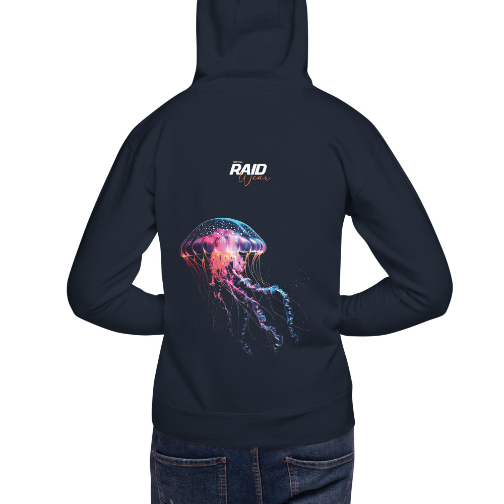 RAID Wear Jellyfish Unisex Hoodie – Image 3