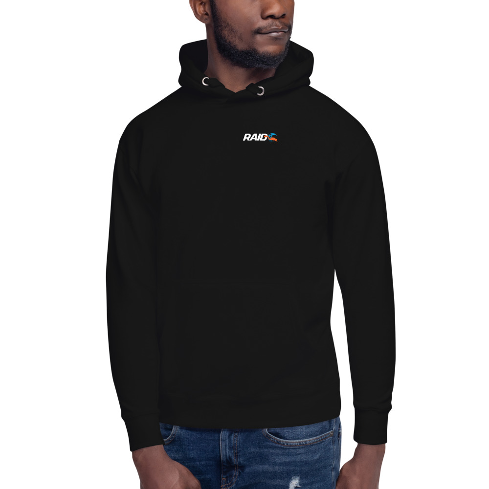 RAID Wear Shark Unisex Hoodie – Image 2