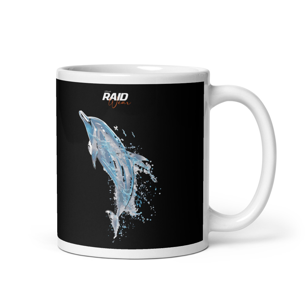 RAID Wear Dolphin Mug – Image 1