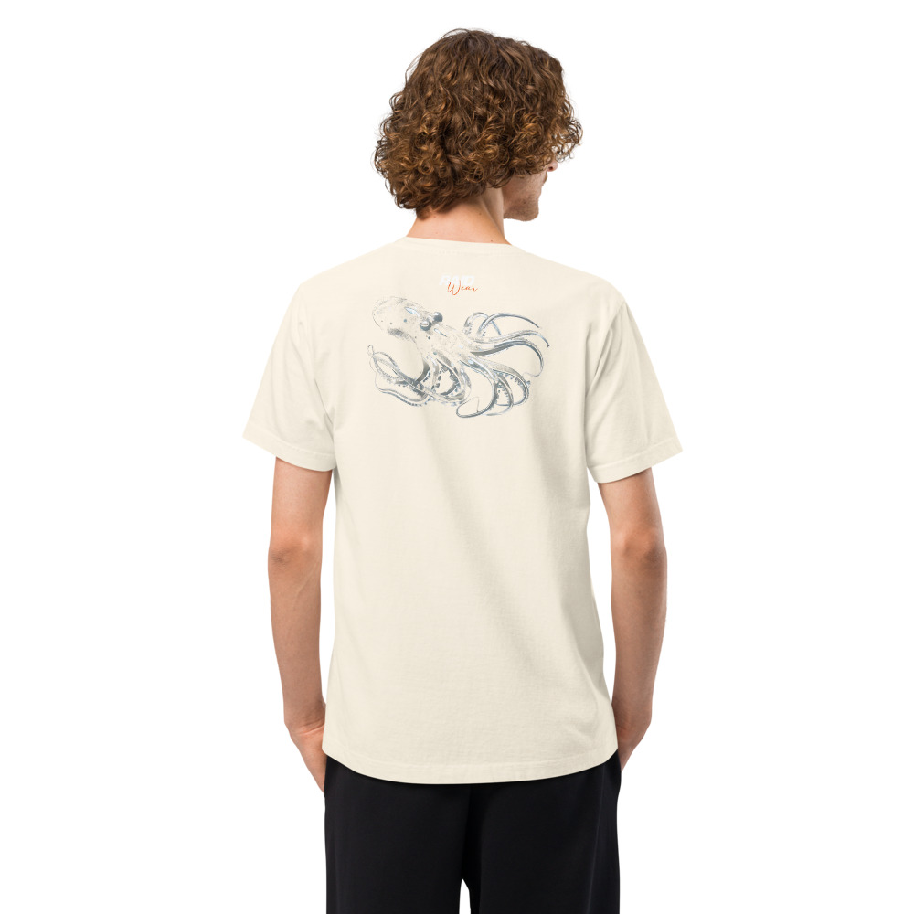 RAID Wear Octopus Unisex Oversized T-shirt – XL, Vintage White