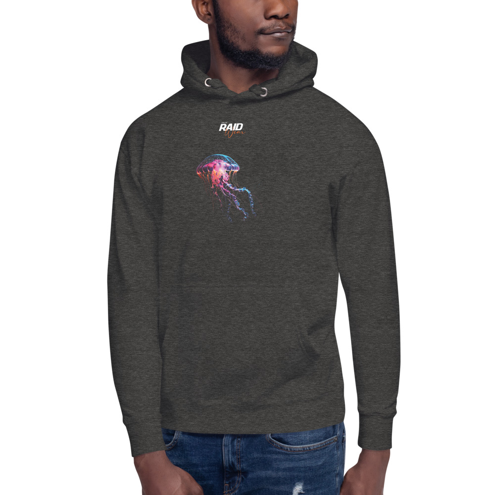 RAID Wear Jellyfish Front Print Hoodie – Image 3