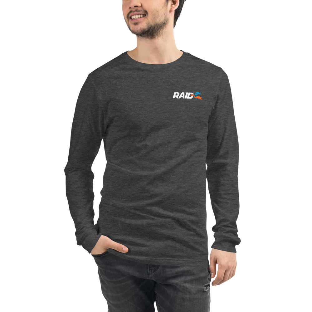 RAID Wear Dolphin Unisex Long Sleeve Tee – Image 6