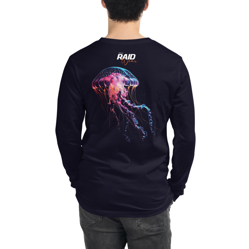 RAID Wear Jellyfish Unisex Long Sleeve Tee – Image 3