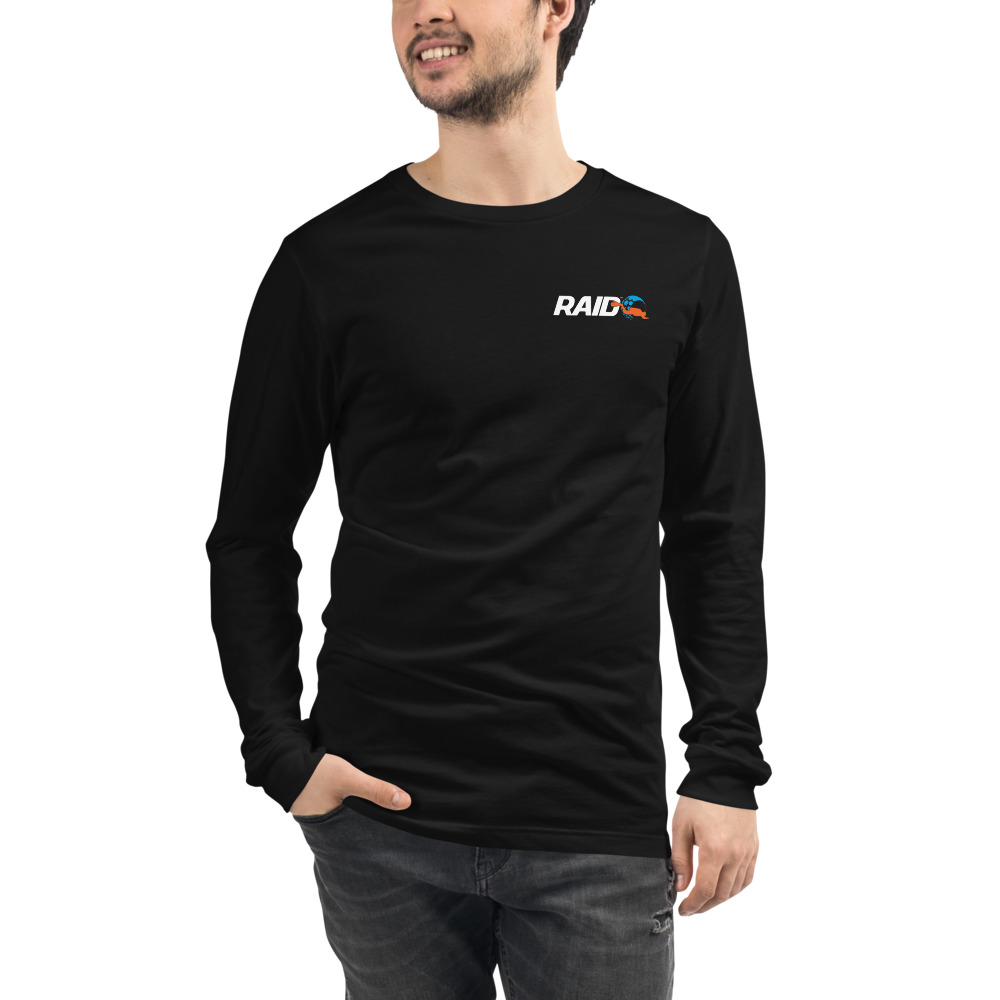 RAID Wear Dolphin Unisex Long Sleeve Tee – Image 2